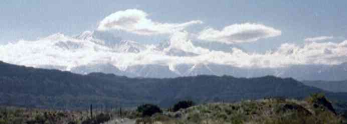 Berge bei Mendoza